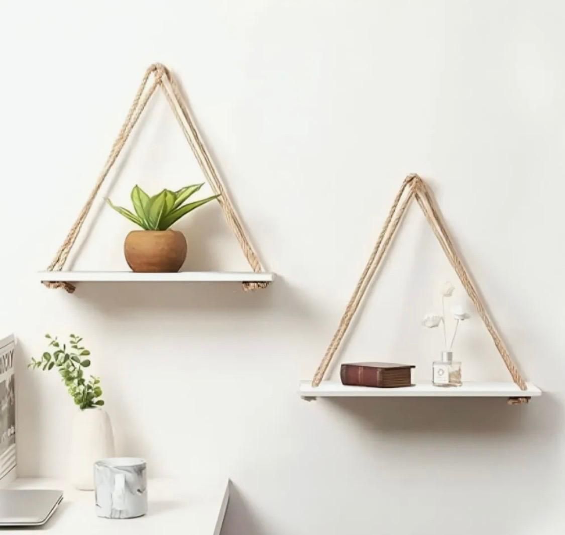 2 White Shelf